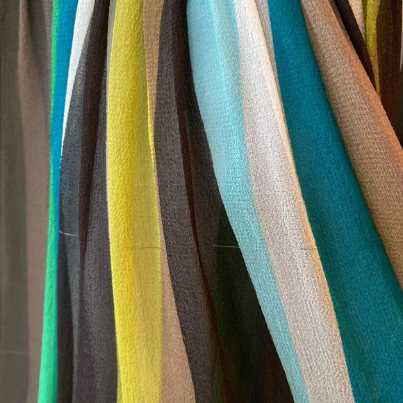 Banana Republic Striped Halter Dress Size 0 - Picture 7 of 8